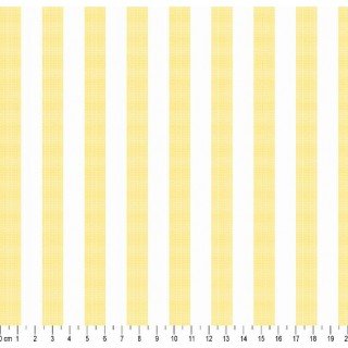 Tecido Fio Tinto Listrado L 230 cor - 1022 (Amarelo)